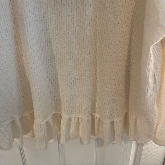 Anthropologie Maeve Cream Cowl Neck Sweater NWOT - Picture 4 of 6